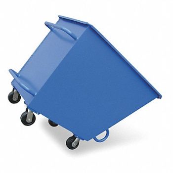 VESTIL Hopper 1-1/2 cu yd. 2000 lb 64 x 46 In, 2KFC6