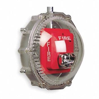SAFETY TECHNOLOGY INTERNATIONAL Audible and Strobe Guard Surface 4-1/2D, 2KFL4