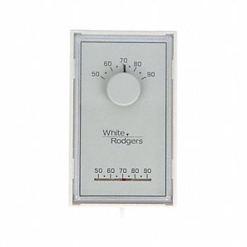 EMERSON Low Volt NP Analog Tstat Heat Rectangle, 2KFX9