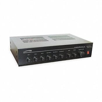 SPECO TECHNOLOGIES Amplifier 60W Mixer, 2KJU8