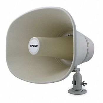 SPECO TECHNOLOGIES Horn Weatherproof 11 x 8 In 30W, 2KJW5