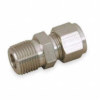 PARKER Connector 316 SS A-LOKxM 1/2Inx3/4In, 2KKX5