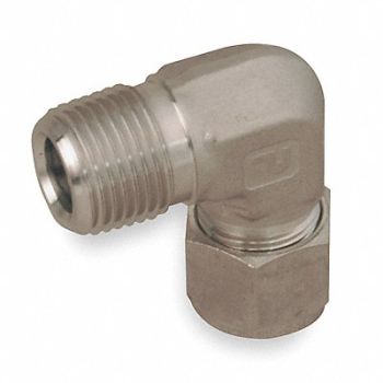 PARKER Elbow 90 316 SS A-LOKxM 1/2Inx3/8In, 2KKY2