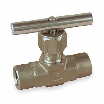 PARKER Needle Valve Straight 316 SS 1/2 In FNPT, 2KLD1