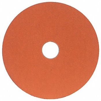 NORTON Fiber Disc 5 in Dia 7/8 in Arbor PK25, 2KMR2
