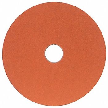 NORTON Fiber Disc 7 in Dia 7/8 in Arbor PK25, 2KMR3