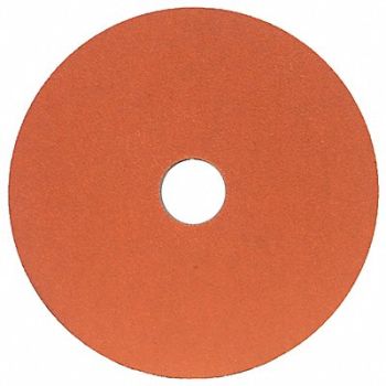 NORTON Fiber Disc 4 1/2 in Dia 7/8in Arbor PK25, 2KMR9