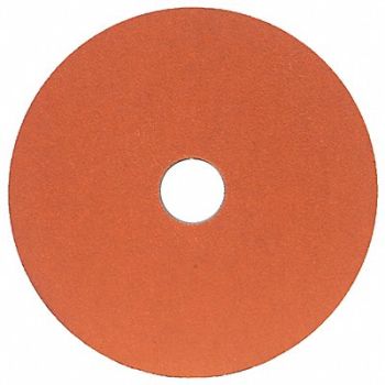 NORTON Fiber Disc 7 in Dia 7/8 in Arbor PK25, 2KMT2
