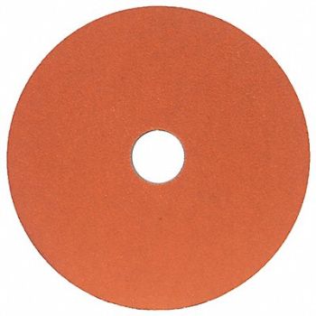 NORTON Fiber Disc 4 1/2 in Dia 7/8in Arbor PK25, 2KMT4