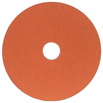 NORTON Fiber Disc 7 in Dia 7/8 in Arbor PK25, 2KMT6