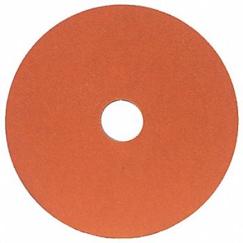 NORTON Fiber Disc 4 1/2 in Dia 7/8in Arbor PK25, 2KMT7