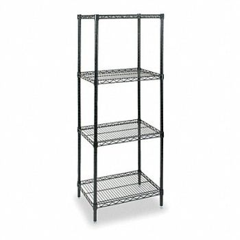 GRAINGER APPROVED Wire Shlv Unit Cap 800 lb 24inx74inx36in, 2KPN6
