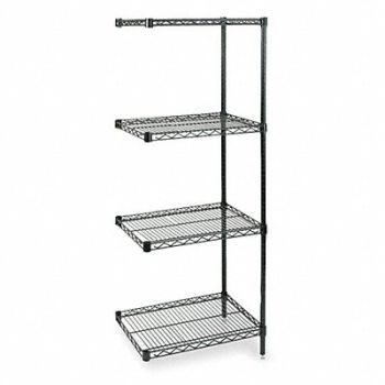 GRAINGER APPROVED Wire Shlv Unit Cap 800 lb 18inx63inx48in, 2KPP3