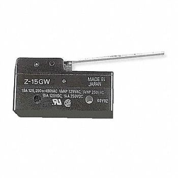 OMRON Snap Switch 15A SPDT Hinge Lever, 2KRN1