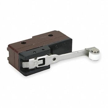 OMRON Snap Switch 10A SPDT Hinge Roller Lever, 2KRR7