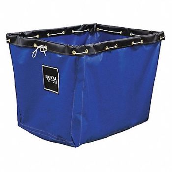 ROYAL BASKET TRUCKS Replacement Liner 50 in Blue Vinyl, 32KW76