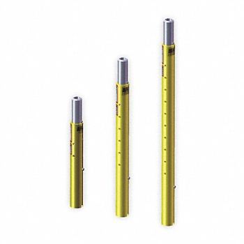 HONEYWELL MILLER Lower Mast Extension Silver Yellow, 2KTD4