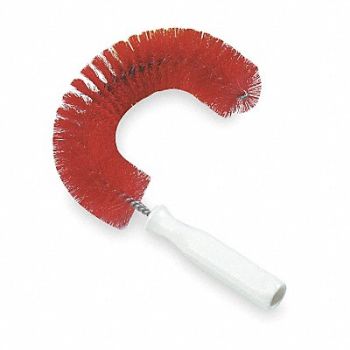 TOUGH GUY J6532 Hook Brush 8 in Brush L, 2KU11