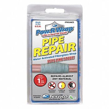 FERNCO Pipe Repair Kit 2 W x 48 L Gray, 2KUT3
