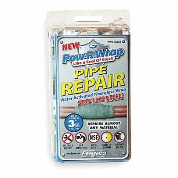 FERNCO Pipe Repair Kit 3 W x 132 L Gray, 2KUT4