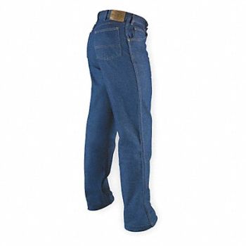 VF IMAGEWEAR D2386 Jean Pants Indigo Size 42x32 In, 2KVT4