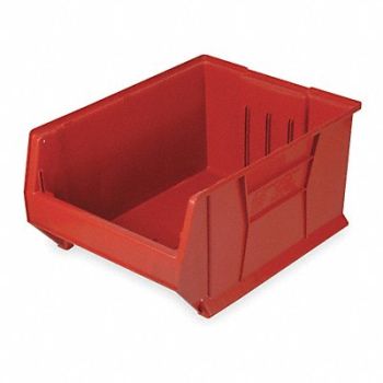 QUANTUM STORAGE SYSTEMS E4546 Bin Red Polypropylene 12 in, 2KVX6