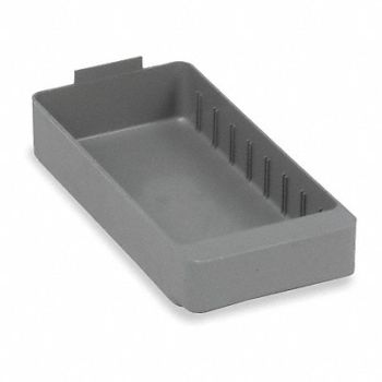 QUANTUM STORAGE SYSTEMS D5564 Drawer Bin Gray Polystyrene 2 1/8 in, 2KWA7
