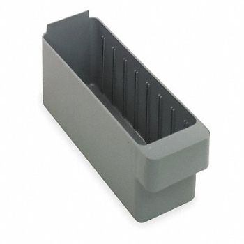 QUANTUM STORAGE SYSTEMS D5565 Drawer Bin Gray Polystyrene 4 5/8 in, 2KWB1