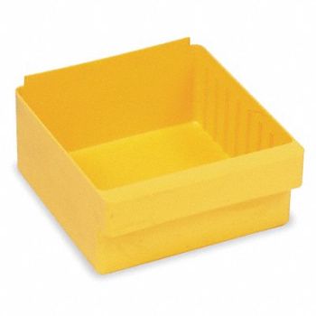 QUANTUM STORAGE SYSTEMS D5566 Drawer Bin Yellow Polystyrene 4 5/8 in, 2KWB6