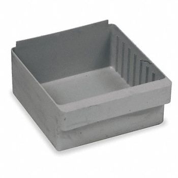 QUANTUM STORAGE SYSTEMS D5566 Drawer Bin Gray Polystyrene 4 5/8 in, 2KWB7