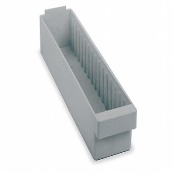 QUANTUM STORAGE SYSTEMS F1580 Drawer Bin Gray Polystyrene 4 5/8 in, 2KWC4