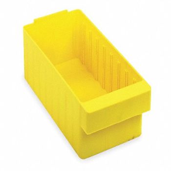 QUANTUM STORAGE SYSTEMS F1578 Drawer Bin Yellow HIPS 4 5/8 in, 2KWC6