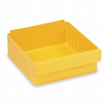 QUANTUM STORAGE SYSTEMS D5568 Drawer Bin Yellow Polystyrene 4 5/8 in, 2KWC9