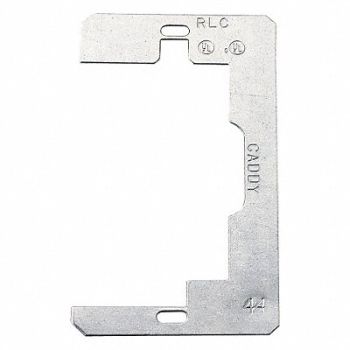 NVENT CADDY Wiring Device Retainer Silver, 2KXD1