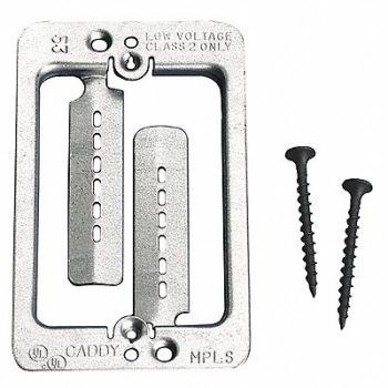 NVENT CADDY Communication Mounting Bracket 1 Gang, 2KXD5