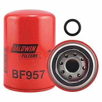 BALDWIN FILTERS Fuel Filter 5-7/16 x 3-11/16 x 5-7/16 In, 2KXR2