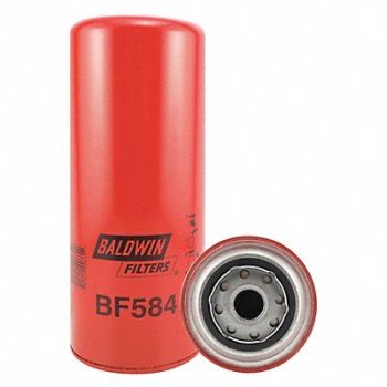 BALDWIN FILTERS Fuel Filter 10-7/16 x 4-1/4 x 10-7/16 In, 2KXX3