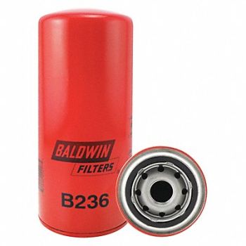 BALDWIN FILTERS Spin-On 1 Thread 8-1/8 L, 2KXZ5