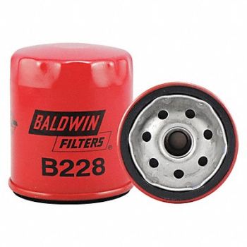 BALDWIN FILTERS Spin-On 3/4 Thread 3-1/2 L, 2KYH5