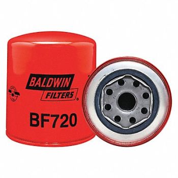 BALDWIN FILTERS Fuel Filter 4-3/8 x 3-11/16 x 4-3/8 In, 2KZC7