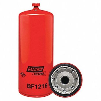 BALDWIN FILTERS Fuel Filter 12-3/32x4-11/16x12-3/32 In, 2KZF9