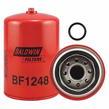 BALDWIN FILTERS Fuel Filter 5-5/8 x 3-25/32 x 5-5/8 In, 2KZR3