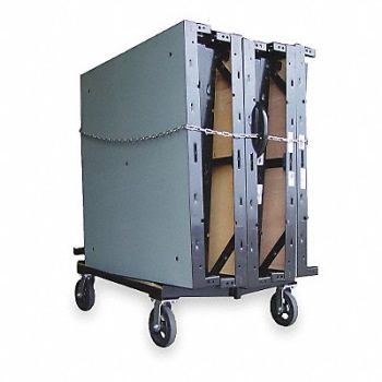 BIL-JAX Vertical Storage Cart 66 in H, 2LAH1