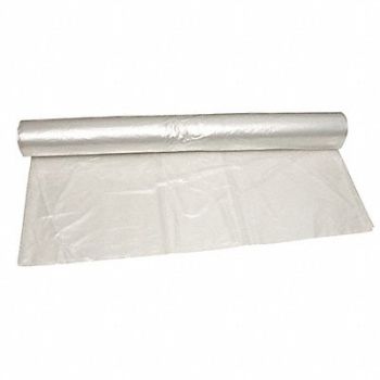 GRAINGER APPROVED Pallet Cover LDPE 2 mil Clear PK25, 2LCY5