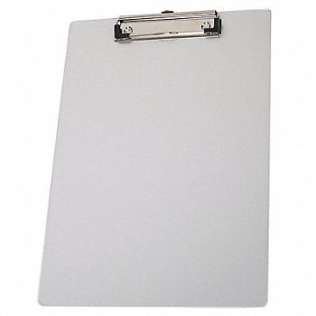 GRAINGER APPROVED Clipboard Letter Size Metal Silver, 2LJX3