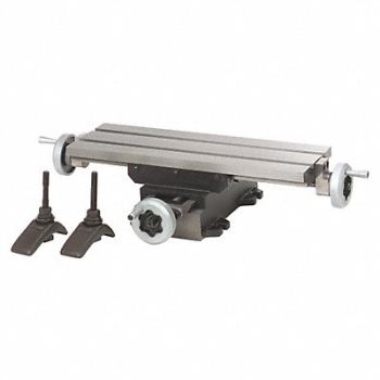 DAYTON Milling Machine Compound Milling Table, 2LKU7