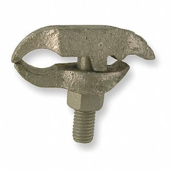 HUBBELL KILLARK Parallel Clamp Steel Overall L 3 1/16in, 2LKX1