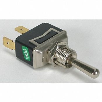 POWER FIRST Toggle Switch SPST 15A @ 277V QuikConnct, 2LMZ1