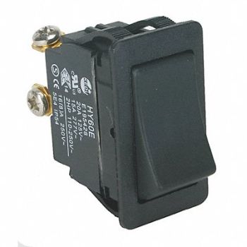 POWER FIRST Rocker Switch SPST 2 Connections, 2LNC2