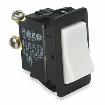 POWER FIRST Rocker Switch SPST 2 Connections, 2LNC6